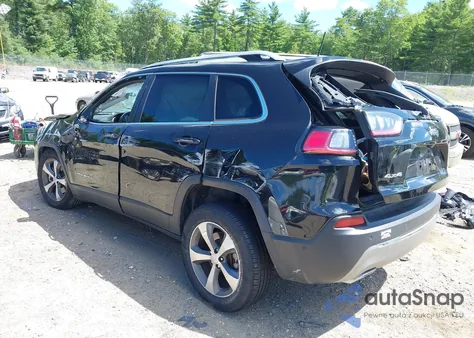 2021 Jeep Cherokee Limited 4X4 from USA, damaged, VIN 1C4PJMDX9MD198232